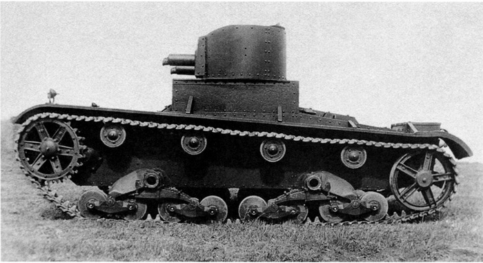 Основной боевой танк Красной Армии 30-х - ОБТ-26. СССР