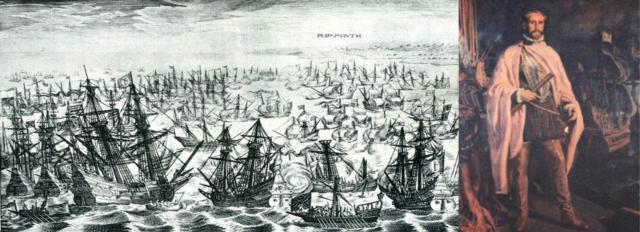 Английская эскадра покидает Плимут