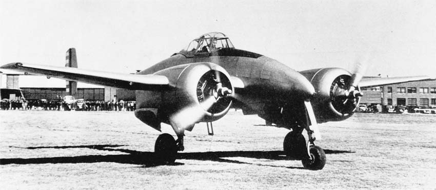 Опытный истребитель Grumman XP-50. США