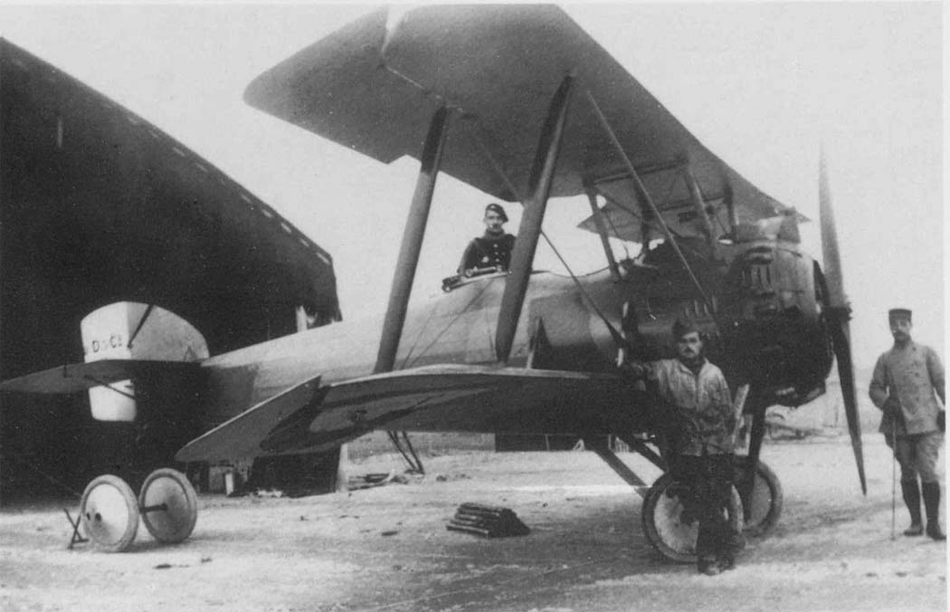 Двухместные истребители Hanriot HD.3C.2. Франция