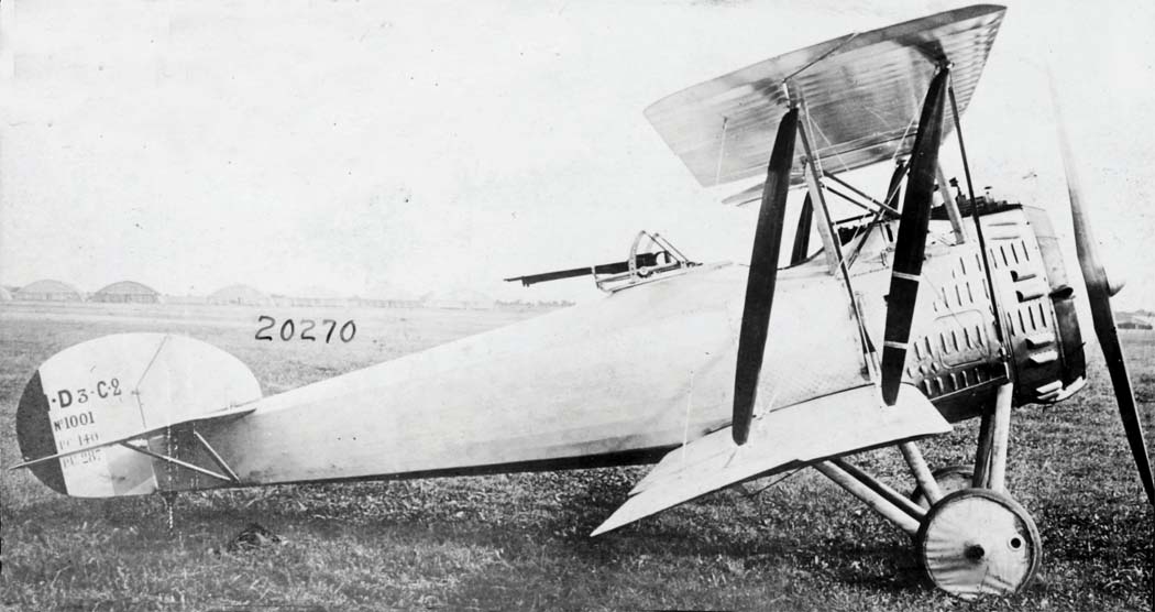 Двухместные истребители Hanriot HD.3C.2. Франция