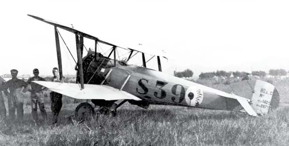 Двухместные истребители Hanriot HD.3C.2. Франция