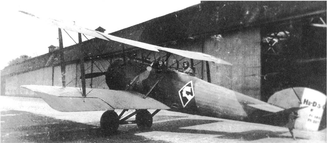 Двухместные истребители Hanriot HD.3C.2. Франция