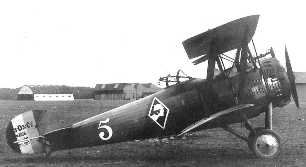 Двухместные истребители Hanriot HD.3C.2. Франция