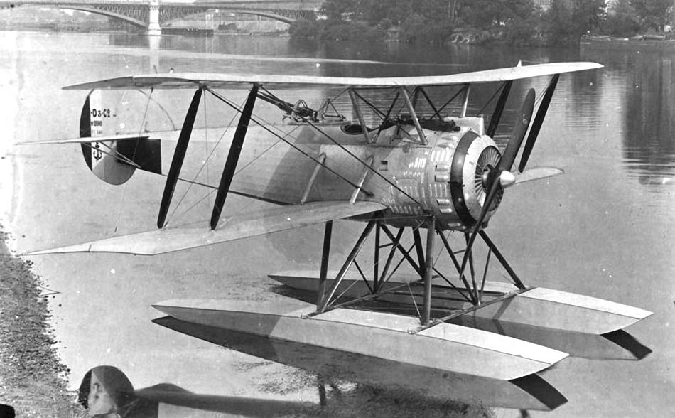 Двухместные истребители Hanriot HD.3C.2. Франция