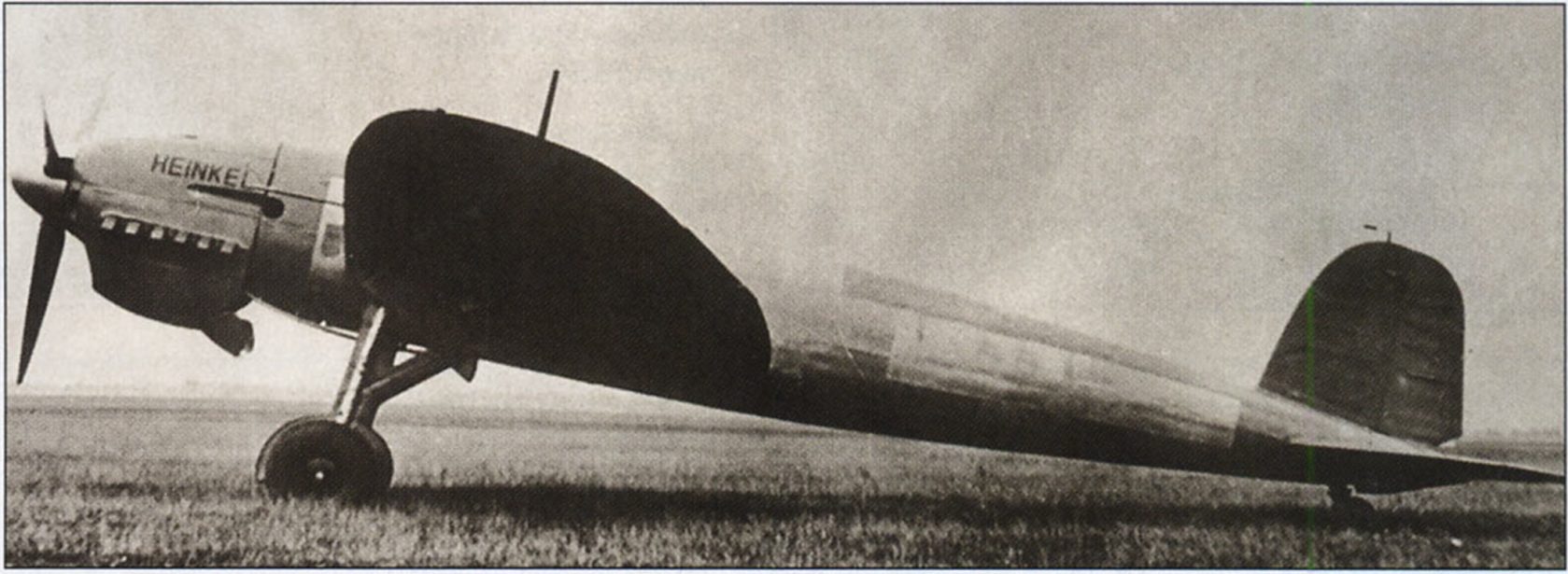 Опытные пикирующие бомбардировщики Heinkel He 118. Германия