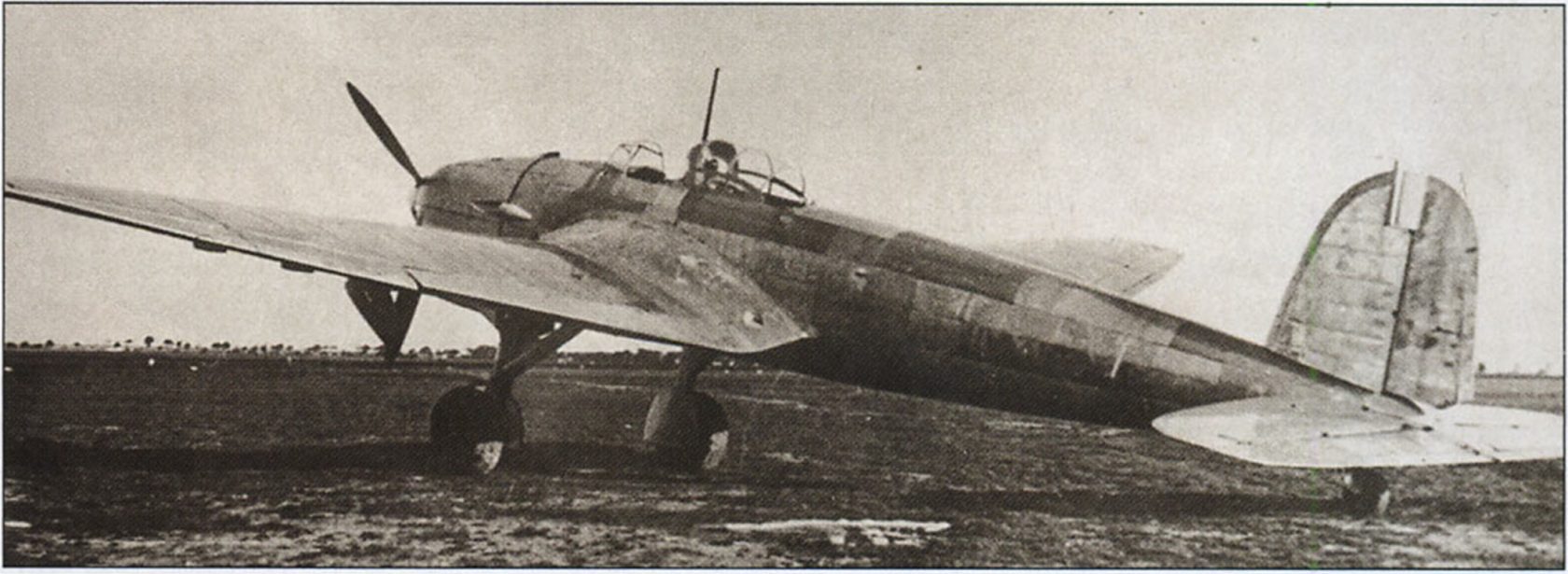 Опытные пикирующие бомбардировщики Heinkel He 118. Германия