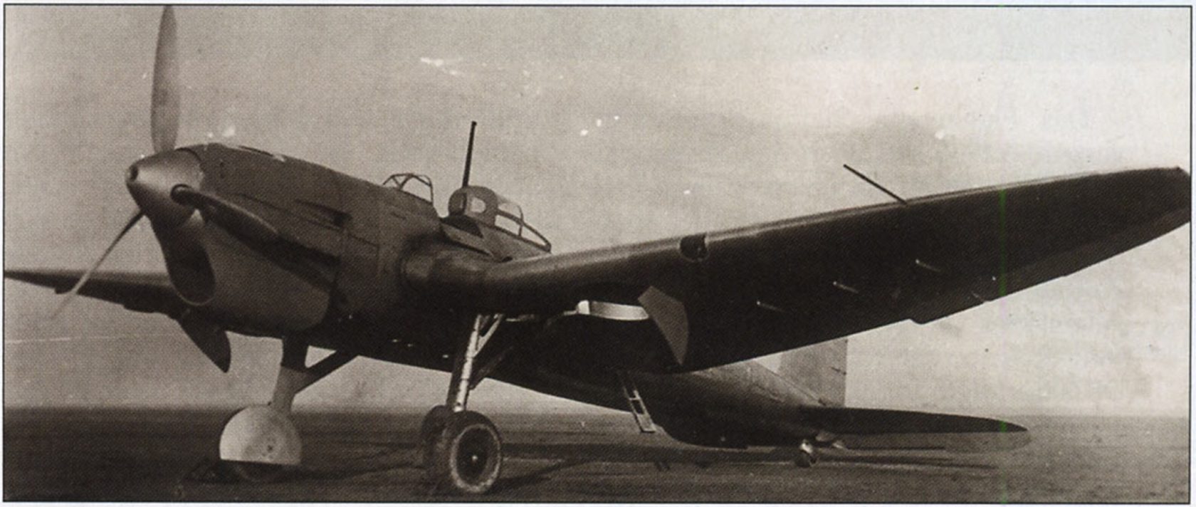 Опытные пикирующие бомбардировщики Heinkel He 118. Германия