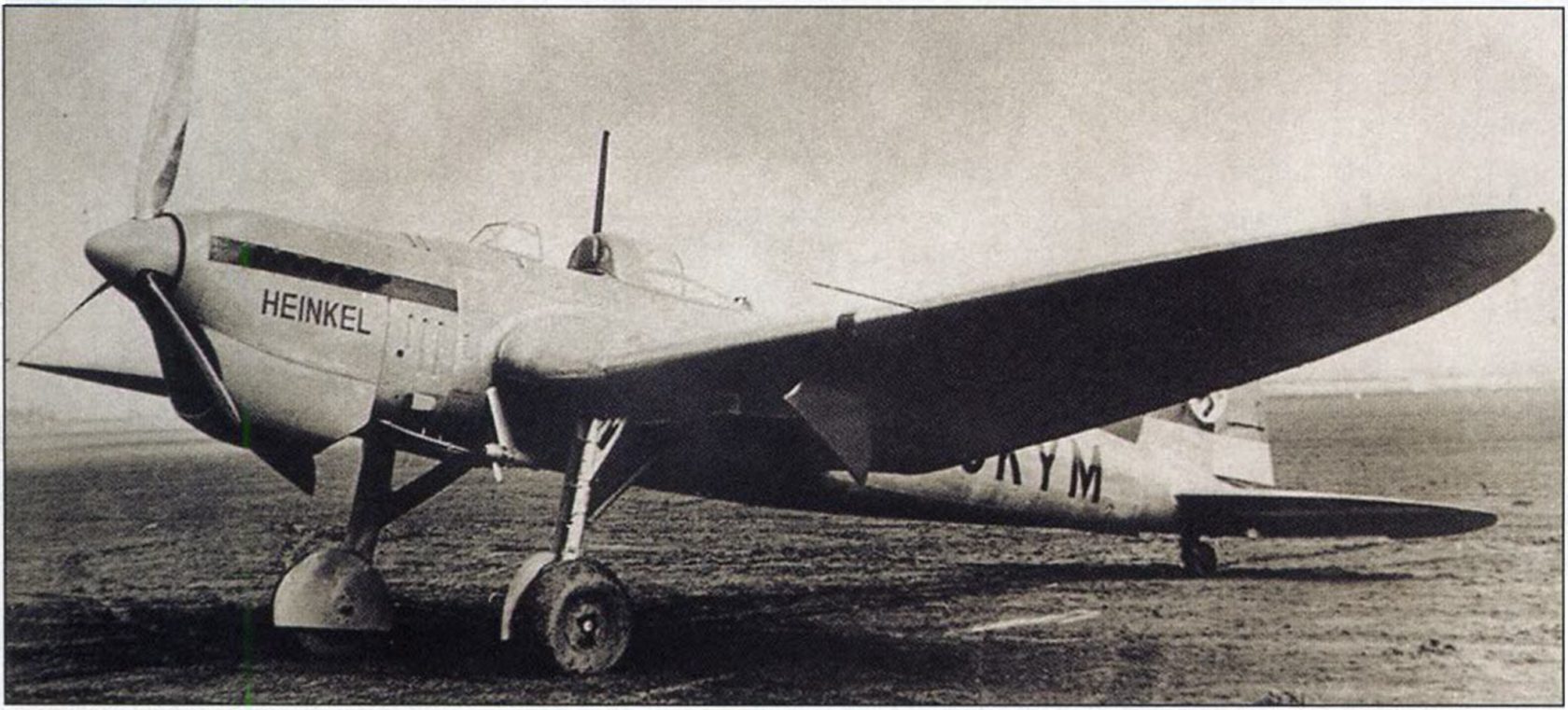 Опытные пикирующие бомбардировщики Heinkel He 118. Германия