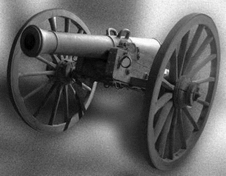 Гладкоствольное "Canon obusierde campagne de 12 cm, Mle 1853
