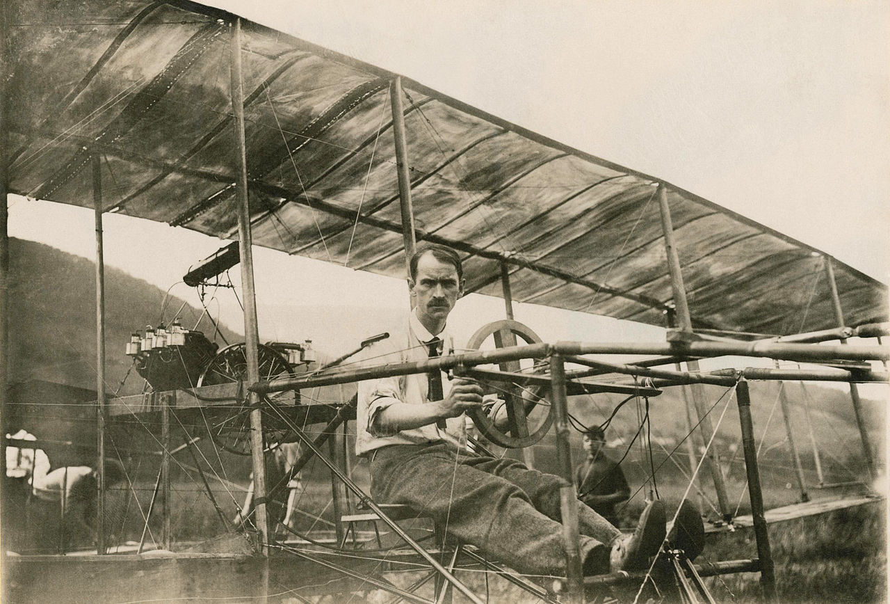 Самые быстрые самолеты в мире. Часть 4 Легкий самолет Herring-Curtiss Golden Flyer, США 1909