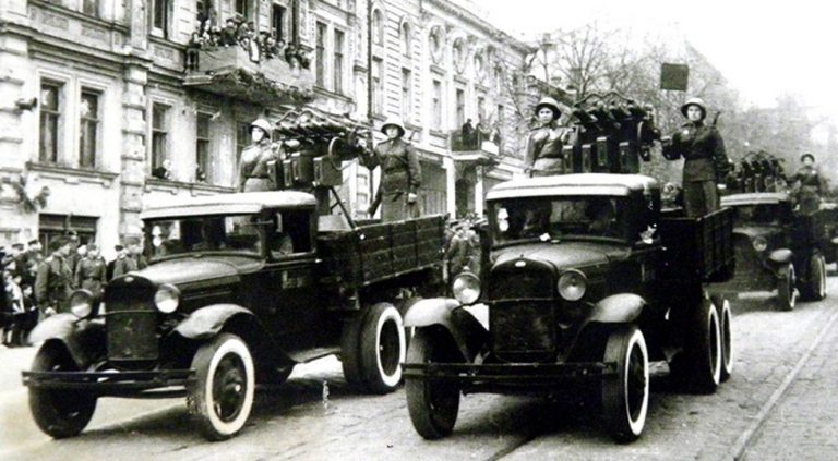 Мирные и военные судьбы автомобиля ГАЗ-ААА