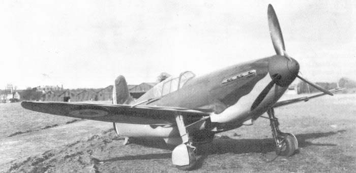 Опытный истребитель Potez 230. Франция