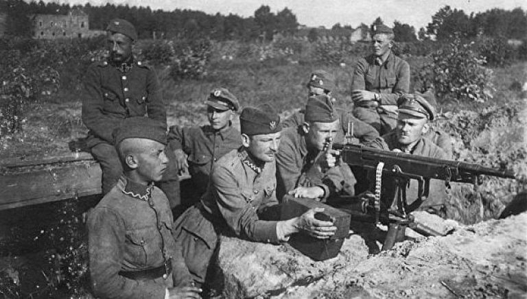 Польские солдаты времён Польско-Советской войны