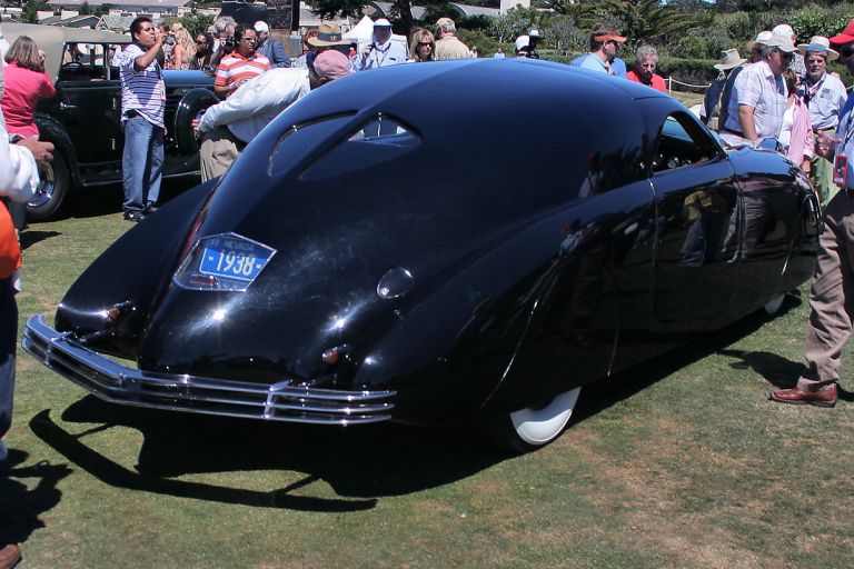 Забытые концепт-кары. Phantom Corsair 1938 года