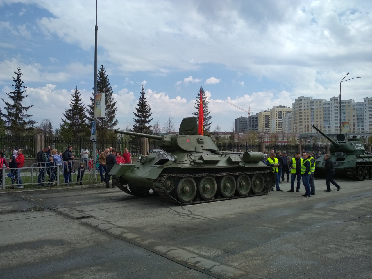 Парад Победы в Верхней Пышме