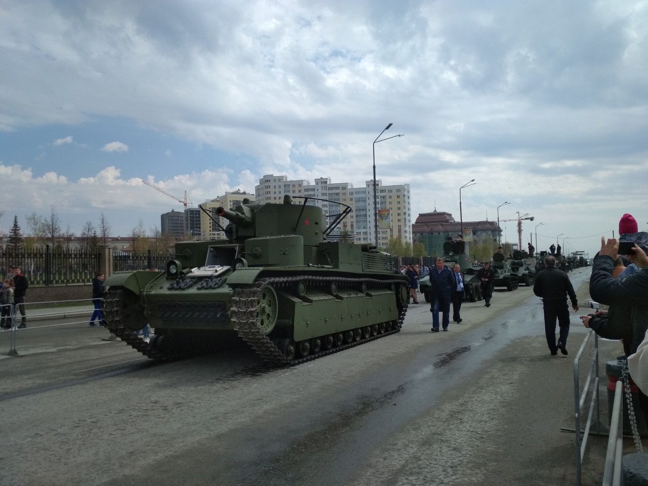 Парад Победы в Верхней Пышме