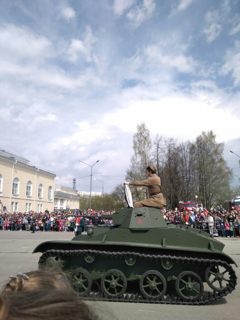 Парад Победы в Верхней Пышме