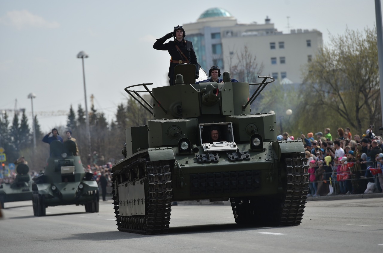 Парад Победы в Верхней Пышме