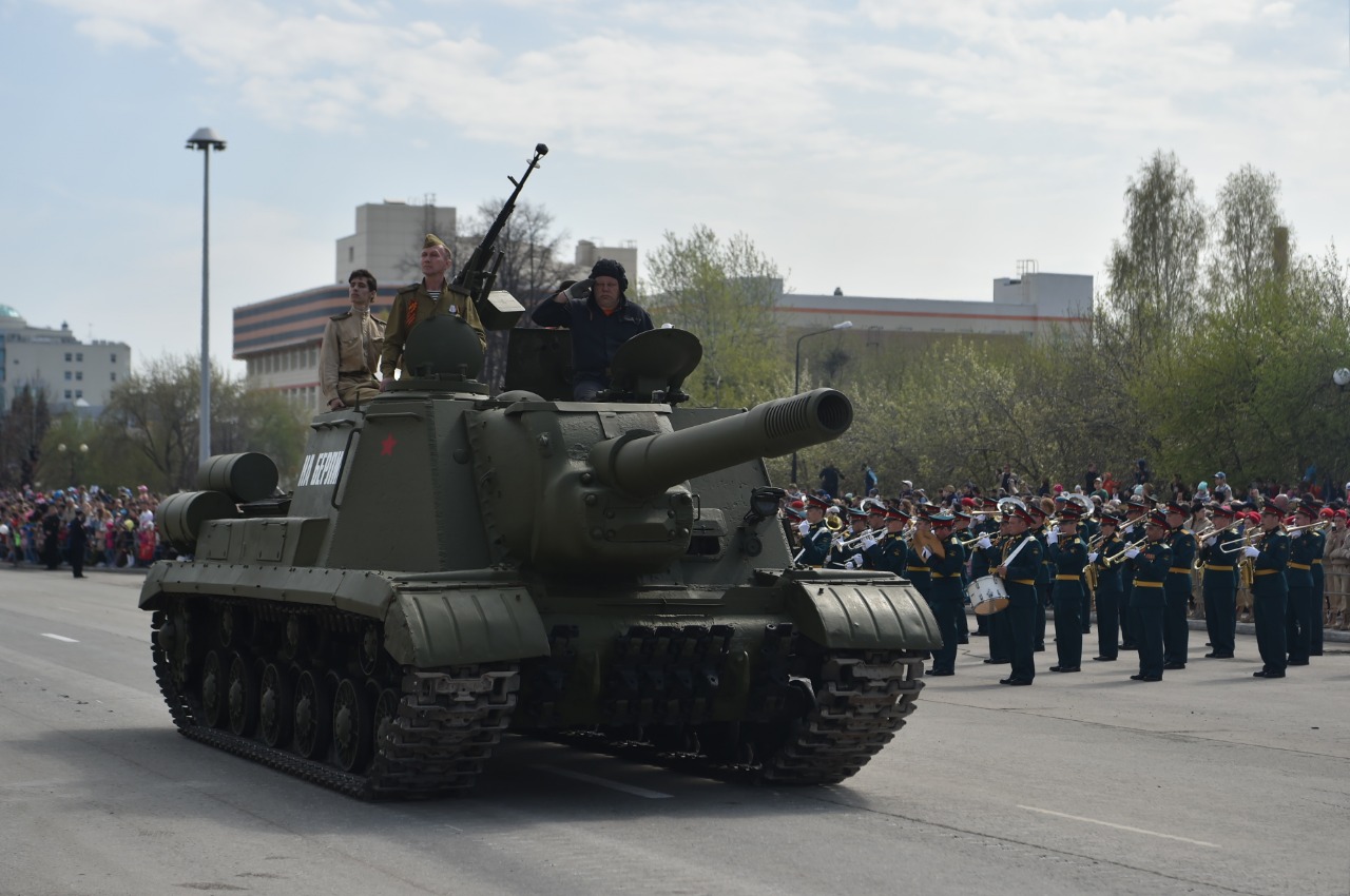 Парад Победы в Верхней Пышме