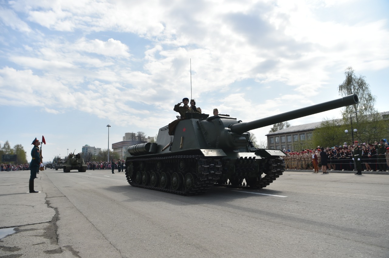 Парад Победы в Верхней Пышме