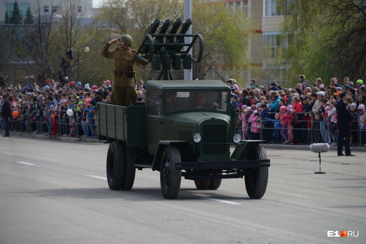 Парад Победы в Верхней Пышме