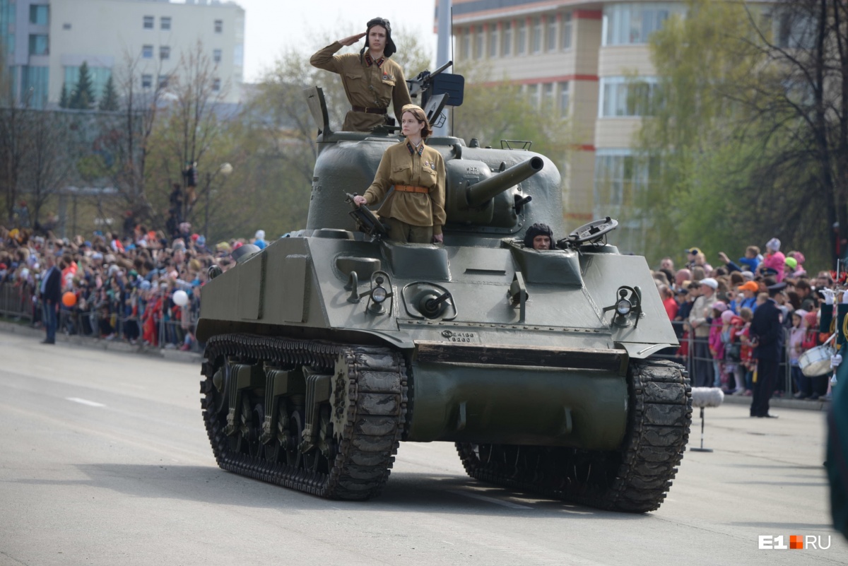 Парад Победы в Верхней Пышме