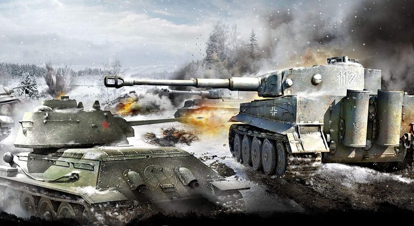 Танк тигр против т-34