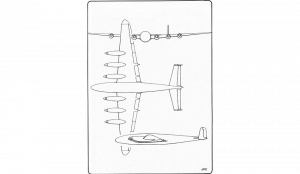 Проекты высотных пассажирских самолетов Breguet 870-871. Франция