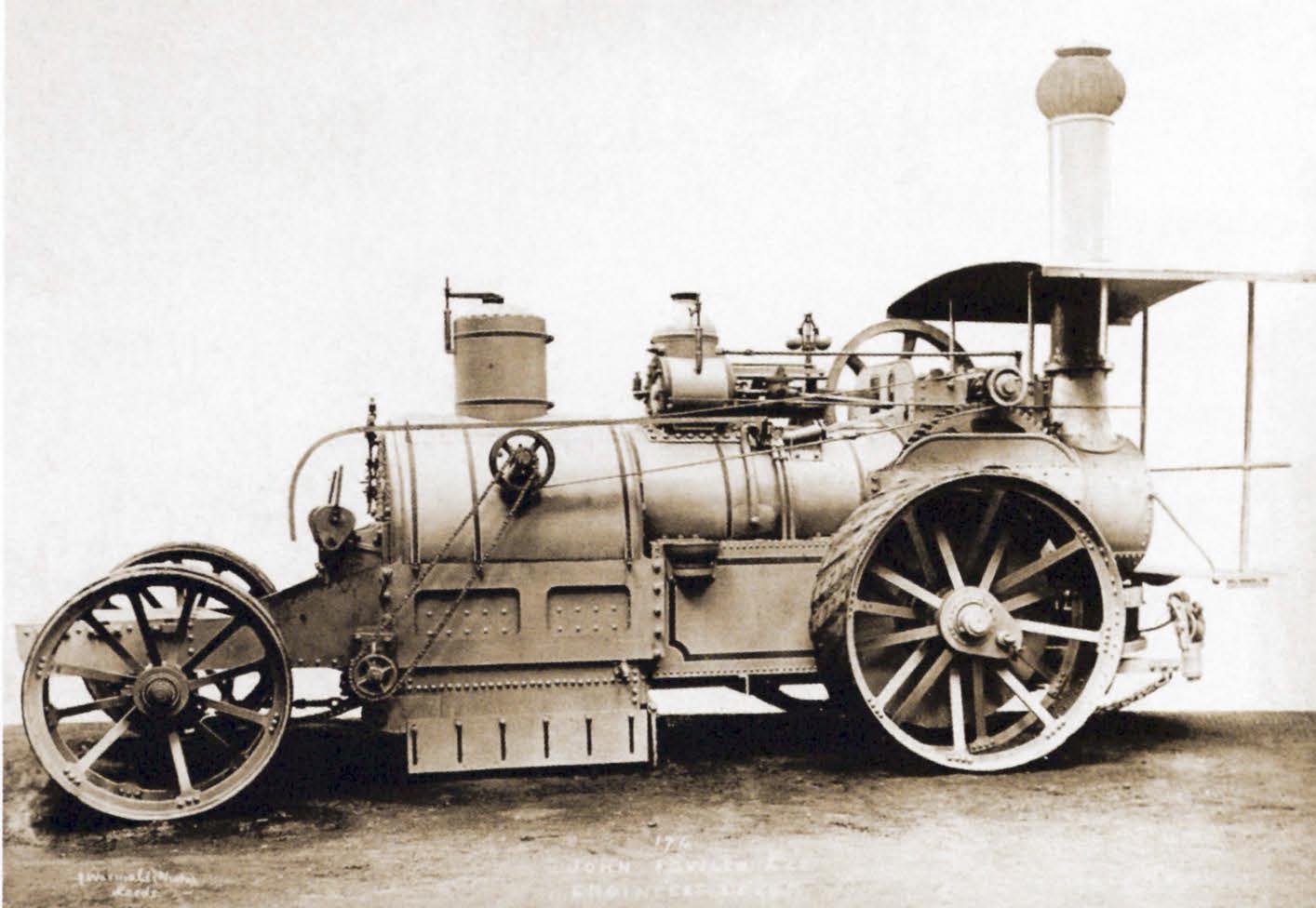 Первые тепловые машины. Паровая машина локомобиль. Локомобиль 1875. Локомобиль паровой трактор.