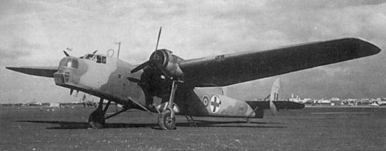 санитарный самолет Bristol Type 130A Bombay Mk I
