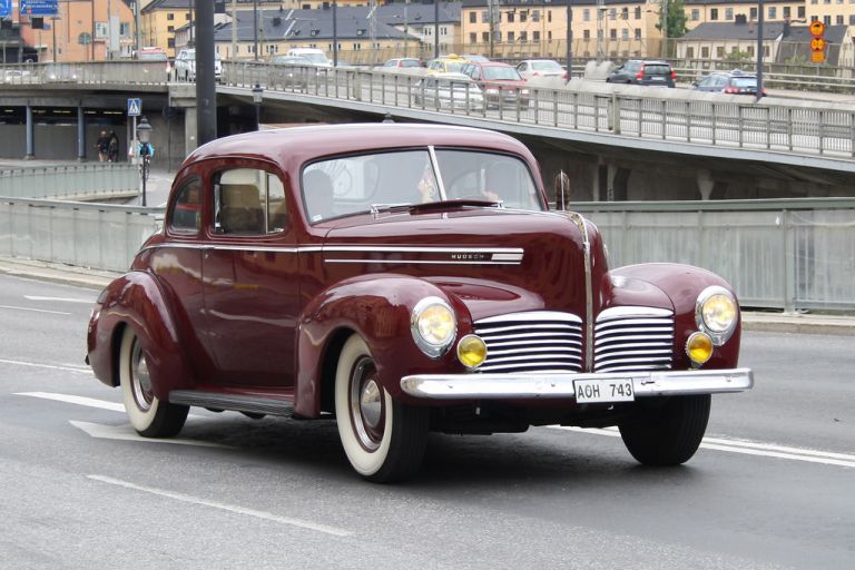 Одна из последних предвоенных моделей Hudson Coupe 1941 года
