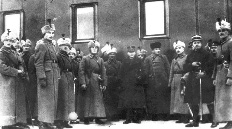 Офицеры Чехословацкого корпуса в Сибири