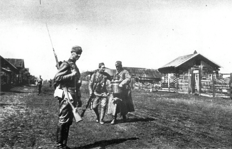 Солдаты Чехословацкого корпуса 