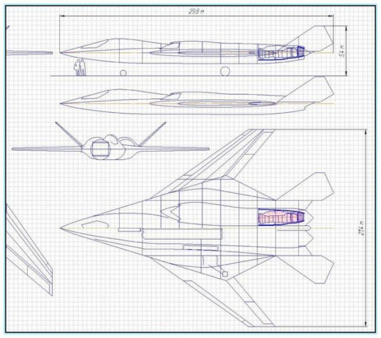 Проект перспективного среднего бомбардировщика JH-X (H-18). Китай