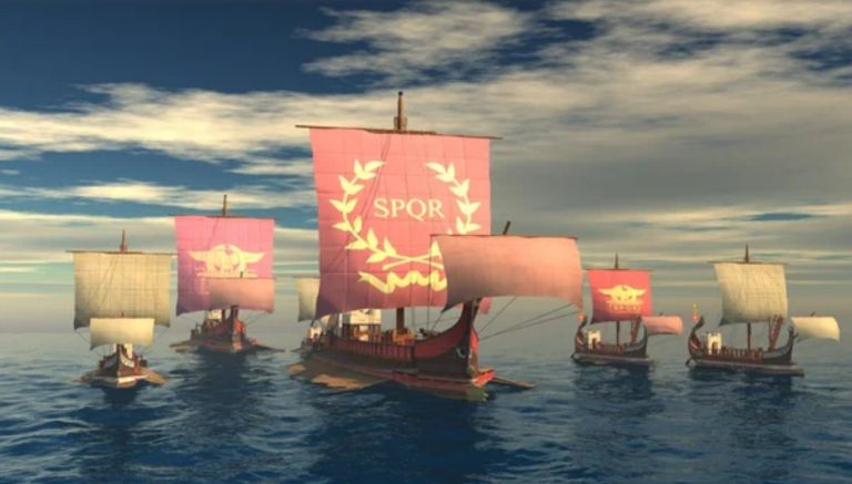 Как сухопутный Рим одержал первую морскую победу