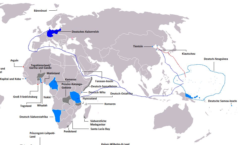 Немецкие колонии в мире карта. Колонии Германии 1914. Колонии Германии до первой мировой. Германская колониальная Империя.