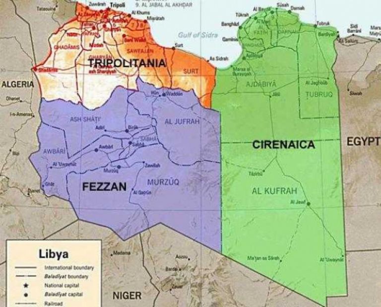 Карата распада Ливии