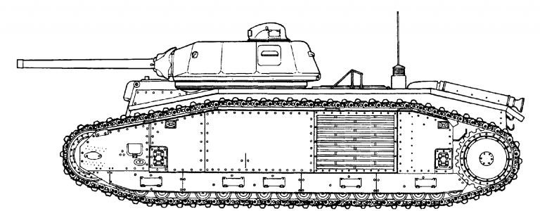 Танкоэстетствование: FCM 36, Char B1, M60A2, Tiger Porsche