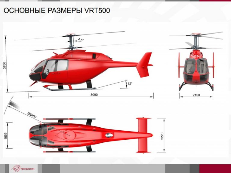 Не военной техникой единой… Найден крупный иностранный покупатель на гражданский отечественный вертолёт VRT500