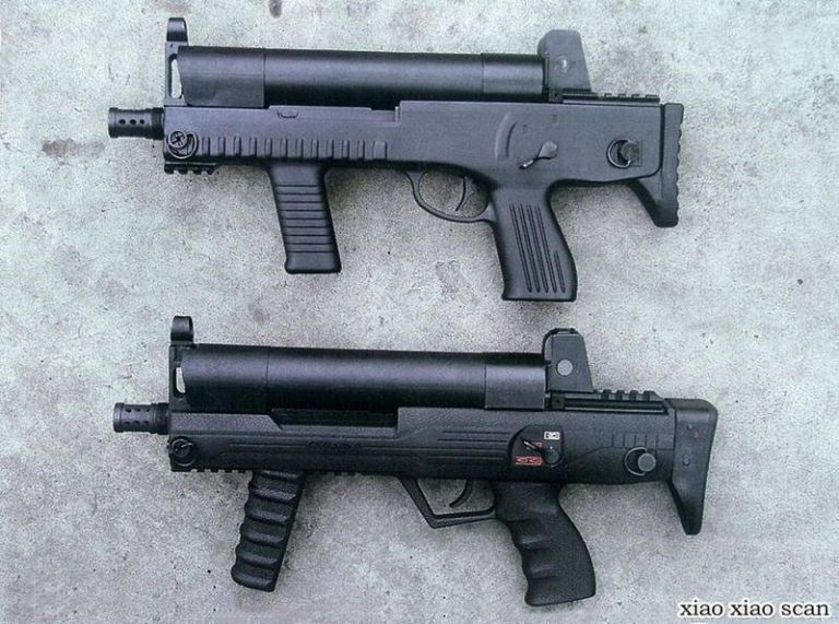 Два варианта пистолета-пулемета «Чан Фенг».