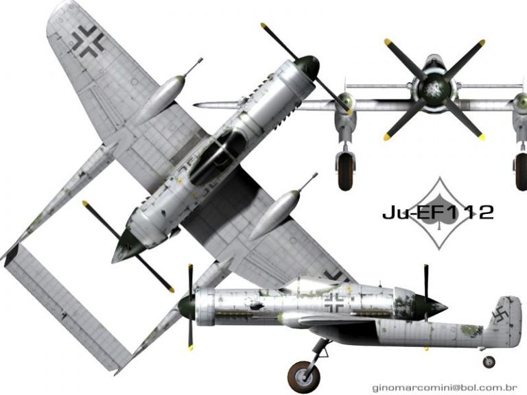 Проект Jagdbomber Junkers EF.112