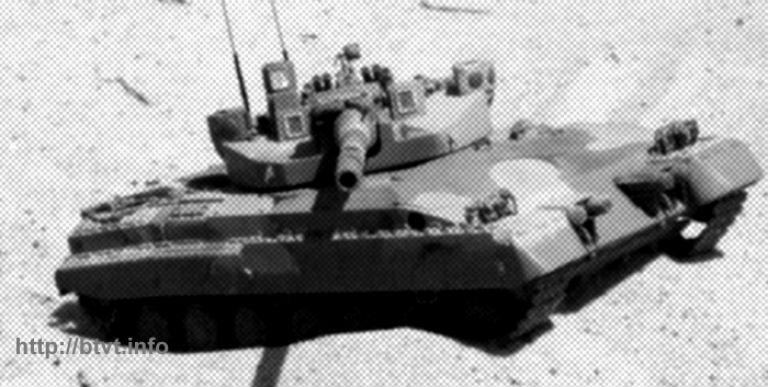 Вариант танка «Объект 490А» с 152 мм ГСП