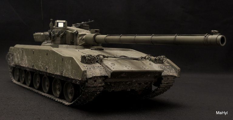 Модель танка Объект 477А1 «Нота»