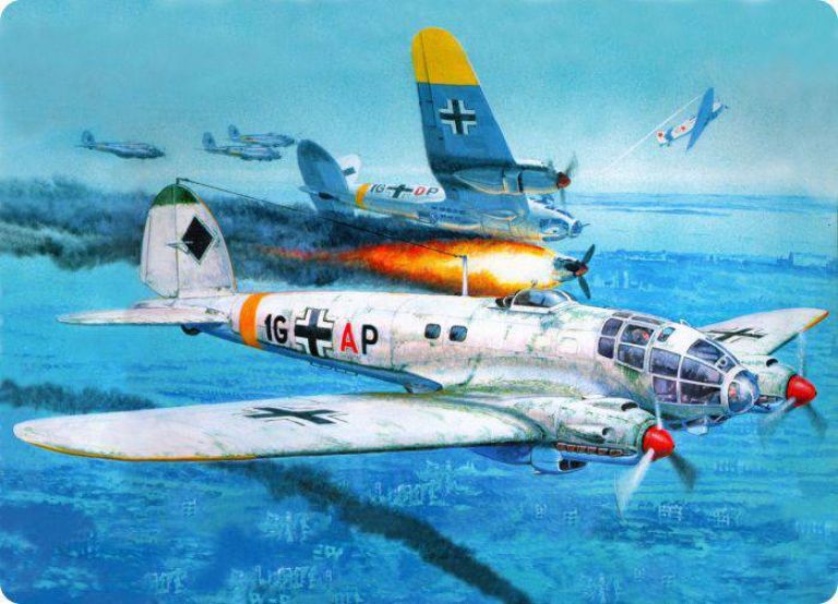 История Heinkel (Хейнкель) He-111. Часть 2. В небе Второй мировой
