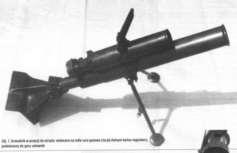 36. 36. польский минамет. миномёт калибра 60-мм. польский минамет.