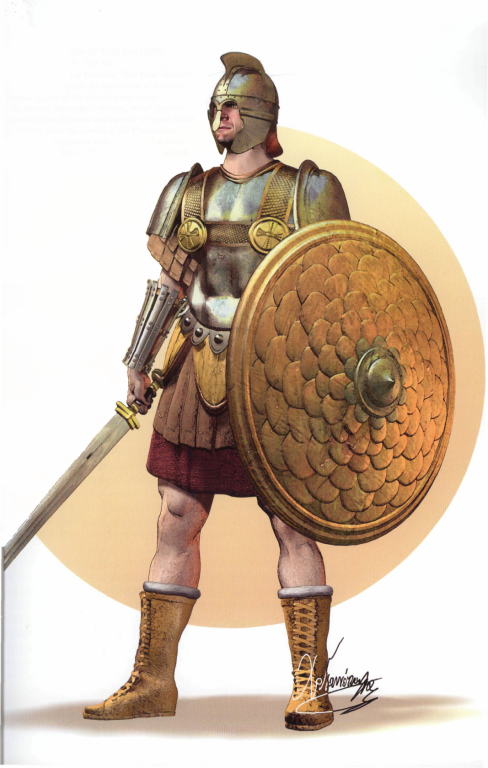 Кавалерийский офицер Восточной Римской империи, 475 – 500 годы