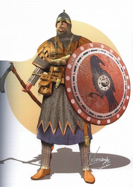 Еще один гвардеец эпохи – боец Варанги, 1000—1050 гг.