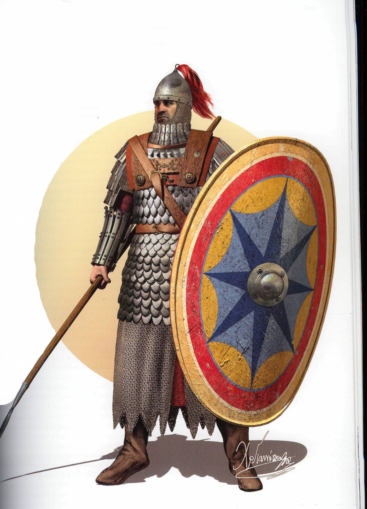 10 век эпоха. Византийская армия 10 век. Скутаты Византийская армия. Византийский солдат 1453. Армия Византийской империи 11 века.