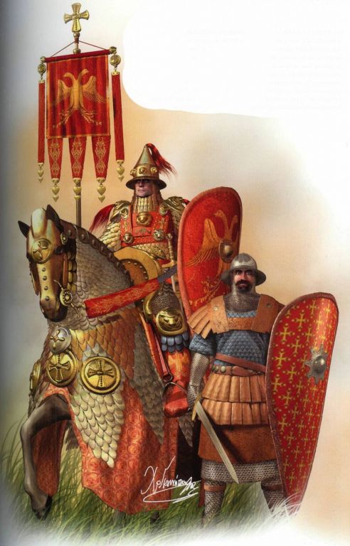 Византийские кавалеристы 13—14 веков